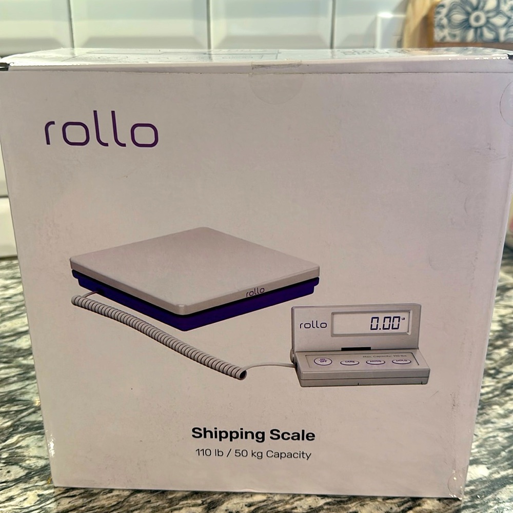 LIKE NEW Rollo Shipping Digital Scale